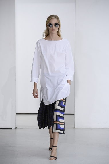 Quirine Engel shows Paris S/S 2014 Odeeh